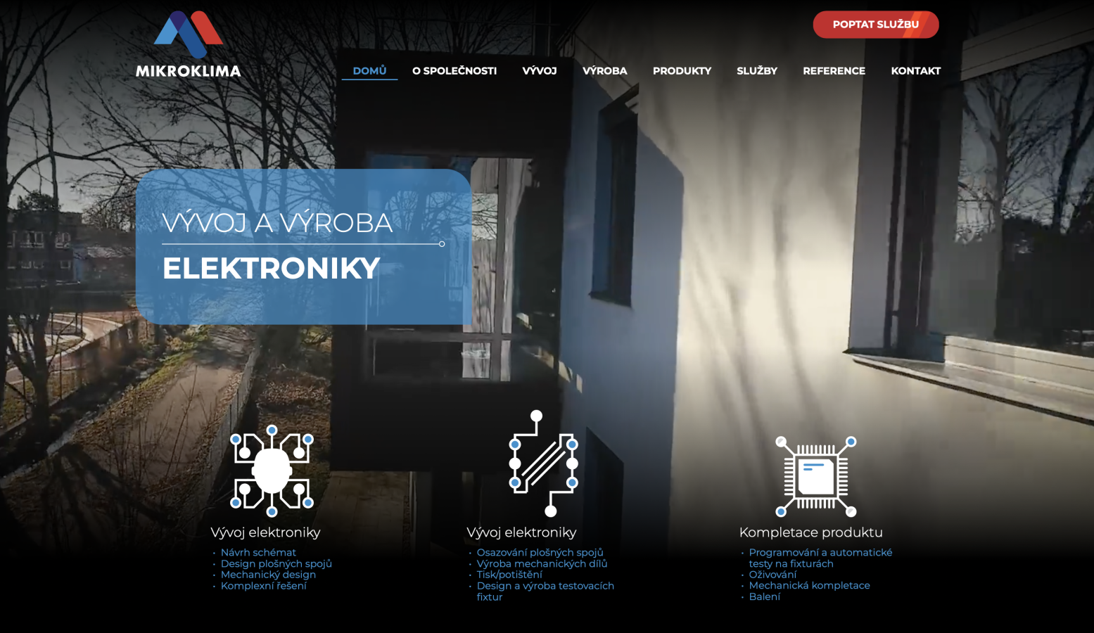 MIKROKLIMA - MIKROKLIMA má nový WEB
